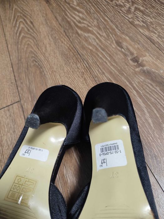 Pantofi cu varf deschis Lazarini 37