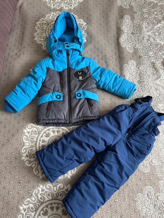 Зимняя куртка с штанами детская