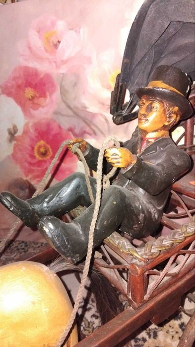 Декоративна метална каляска