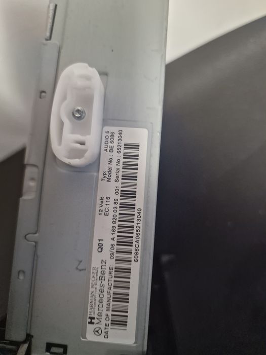 Radio cd Mercedes B-class w245