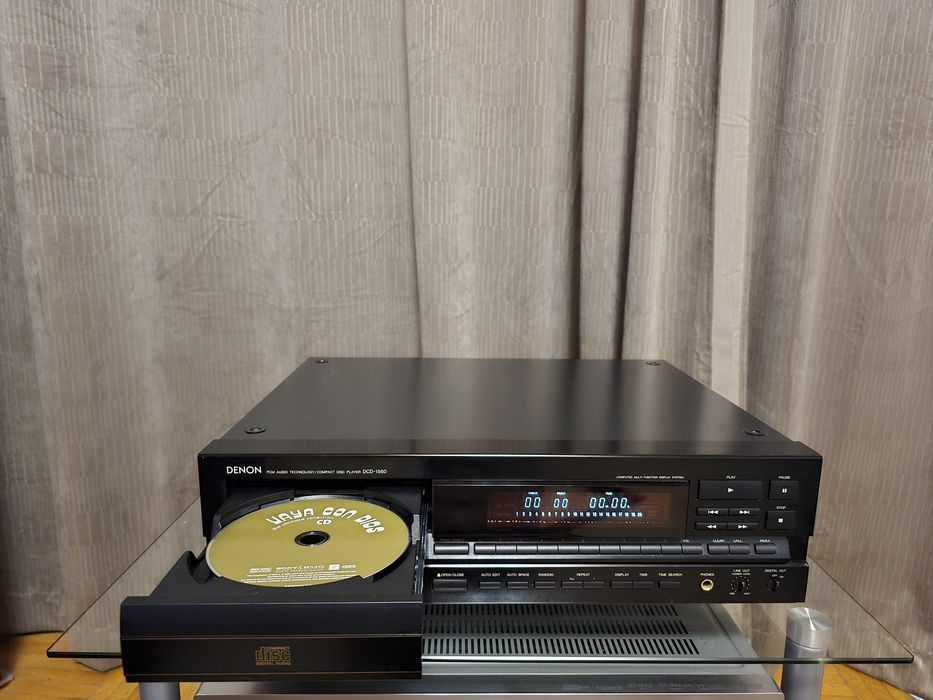 Denon DCD-1560 – CD Player High-End Audiophile de Referinta | DAC Exceptional | Constructie Tank | Sunet Analogic Rar!