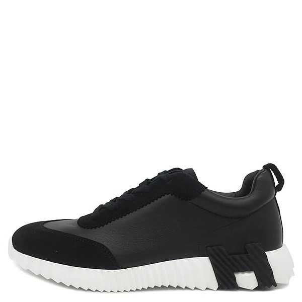 Hermes Хермес Paris Bouncing Sneakers Black and White (40-45 номер) LUX CLASS