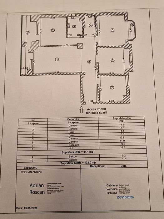 De vânzare apartament cu 4 camere la Trocadero 0734 491166