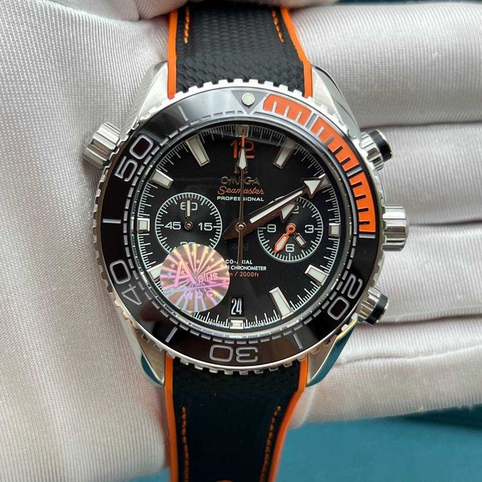 omega seamaster chrono сребро