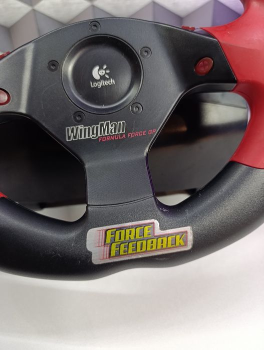 Volan cu pedale electric cu feedback wing man