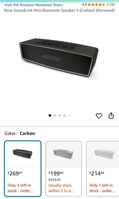 Boxa portabila Bose SoundLink Bluetooth Series II, negru, sigilata