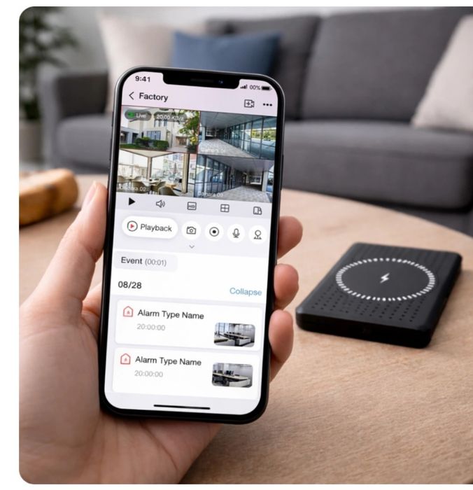 Vand camera spion wifi in power bank