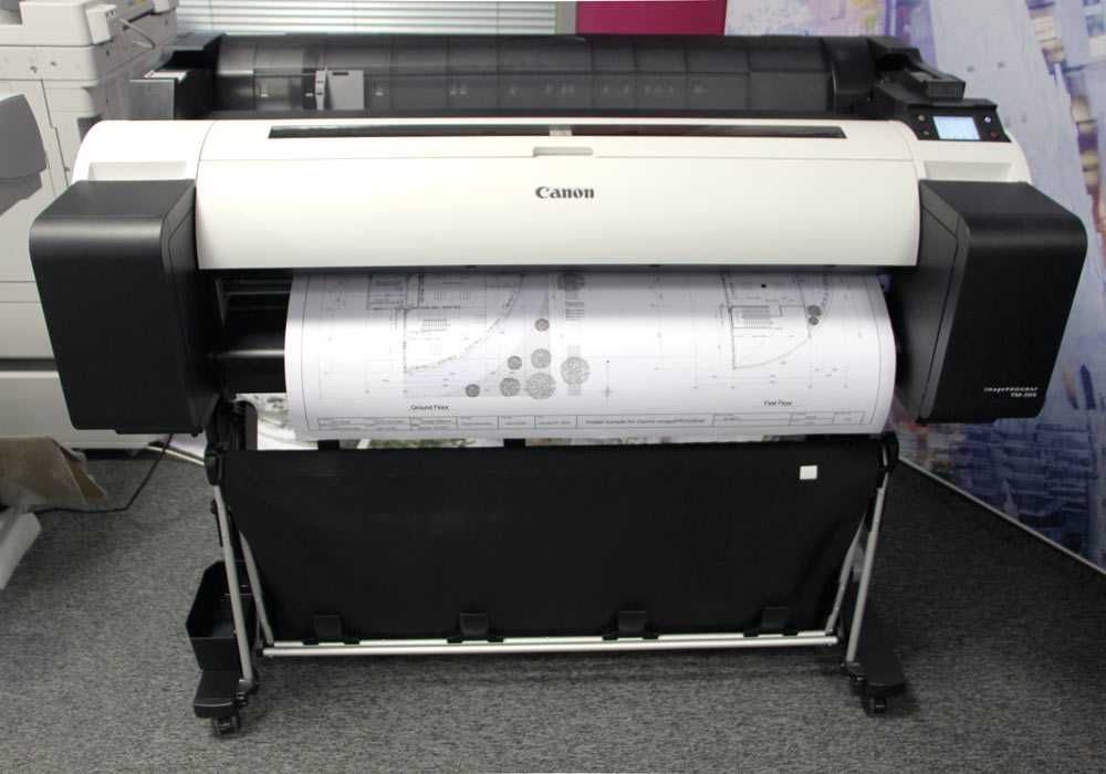 Ремонт плоттеров Canon.
