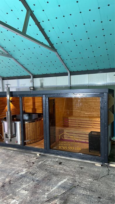 Modul Spa 2in1 Sauna si ciubar