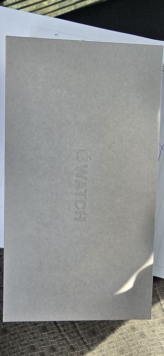 Apple Watch Ultra 4 49mm, Black Titanium Case, Burgundy Trail Loop M/L, нов, неразпечатан, 2 години гаранция