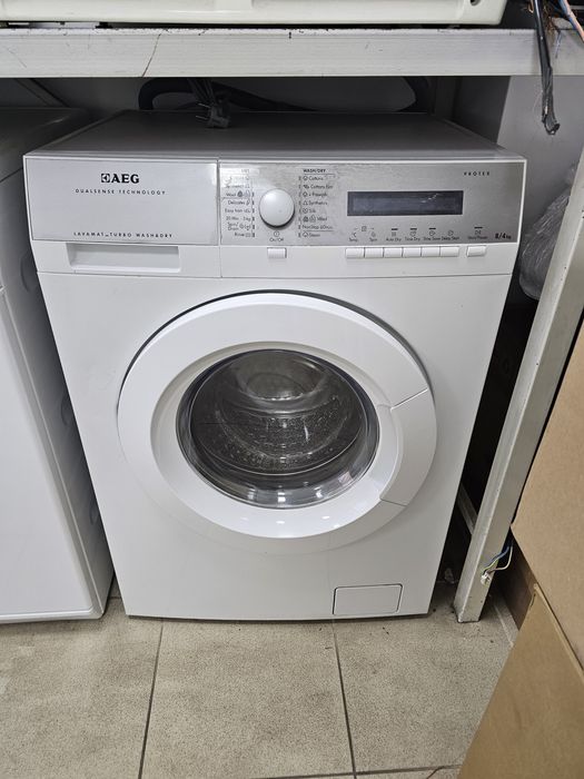Пералня със сушилня AEG L76684NWD 8Kg / 4Kg 1600rpm слим 54.7см. А+++