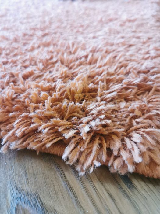 Covor Shaggy 195x296 cu fir lung, pufos 2.5cm gros. culoare