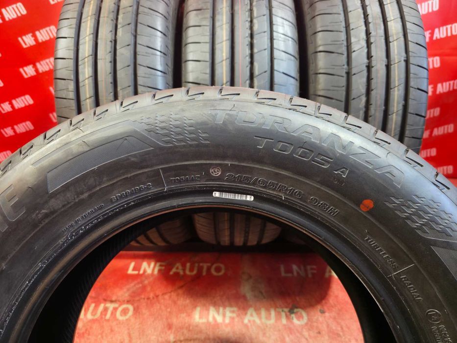 4 ANVELOPE DE VARA - 215/65/16 - BRIDGESTONE - NOU - DOT 2024 ! Super Pret !!!