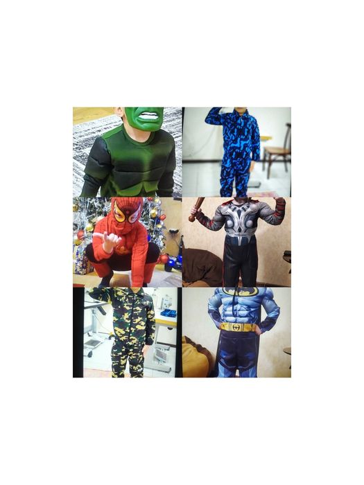 Одежда супергероя. Новый..Проката нет.