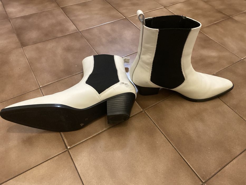 Ботуши Zara бели унисекс