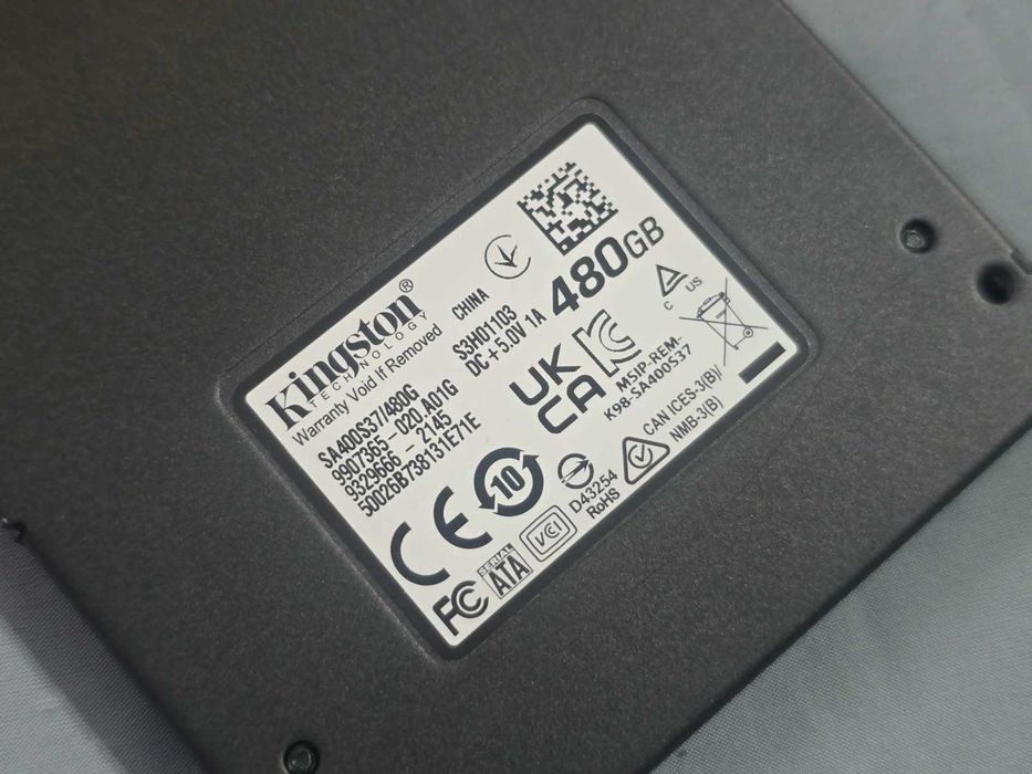 SSD Solid State Drive Kingston A400 480GB SATA3 2.5 inch - Perfect Functional