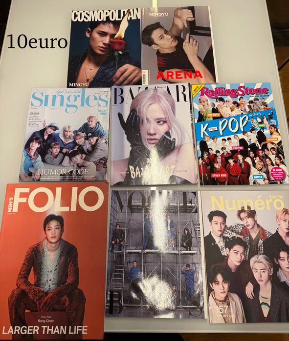 Kpop албуми и картички, Seventeen, enhypen, stray kids, black pink