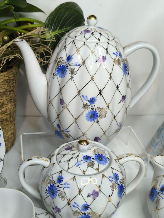 Руски порцелан ЛФЗ сервиз за кафе