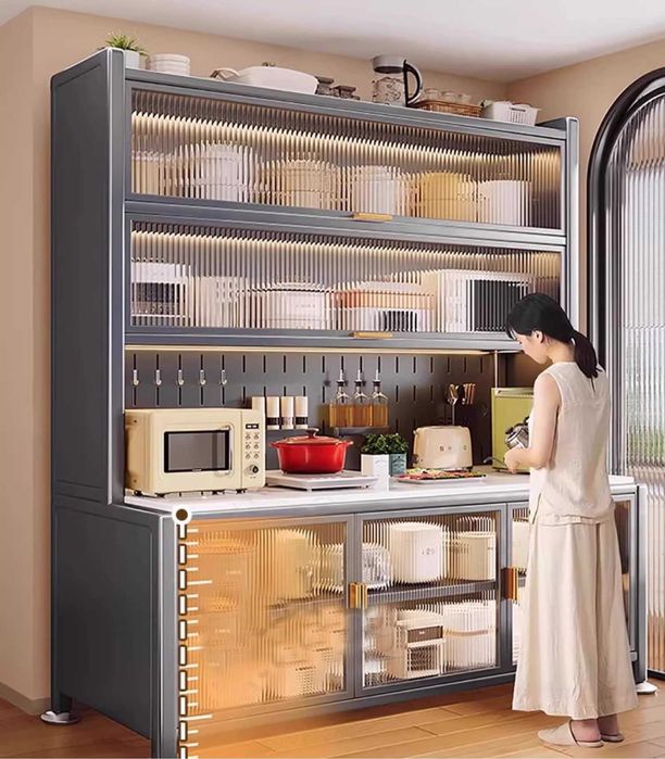 Zanglamas po‘lat bufet, kukunli bo‘yoqli, balkon uchun