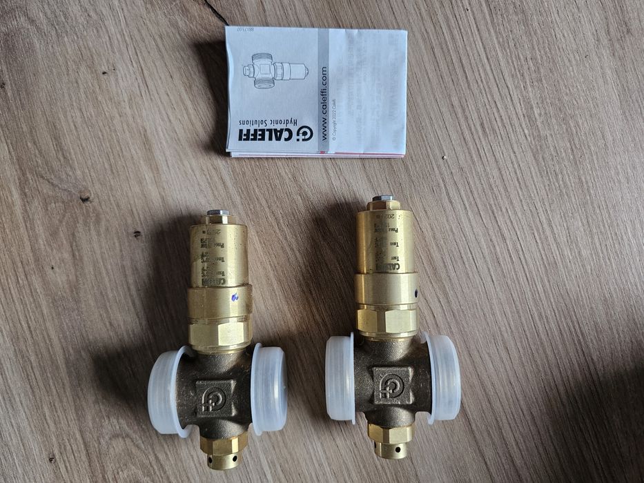 2x Vană antiinghet Caleffi 1” (1 tol) – NOI, sigilate în cutie