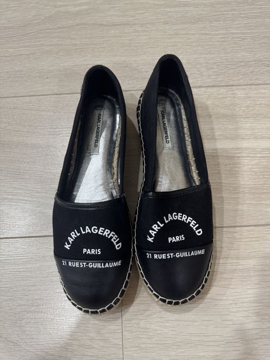 Оригинални Нови Еспадрили Karl Lagerfeld