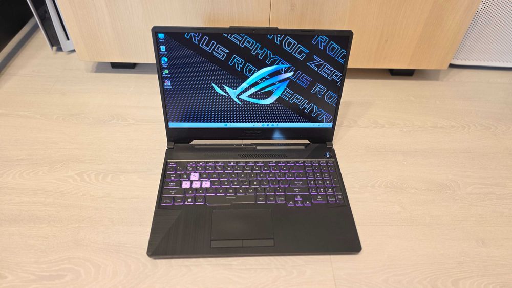Gaming ASUS TUF F15 360Hz! i7 11800H 64GB 1TB SSD RTX 3060 6GB