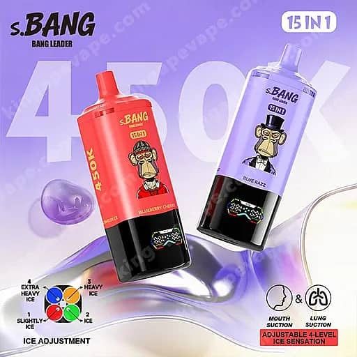 Vape 450.000 4 arome 15 in 1(mixabile), MTL, DTL, Redbull
