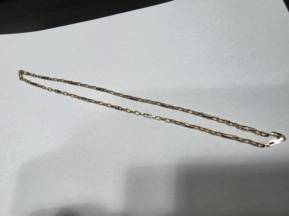 Lant aur galben 14K 585 greutate 6,79g lungime 53cm