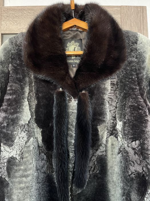 Верхняя одежда шуба мутон