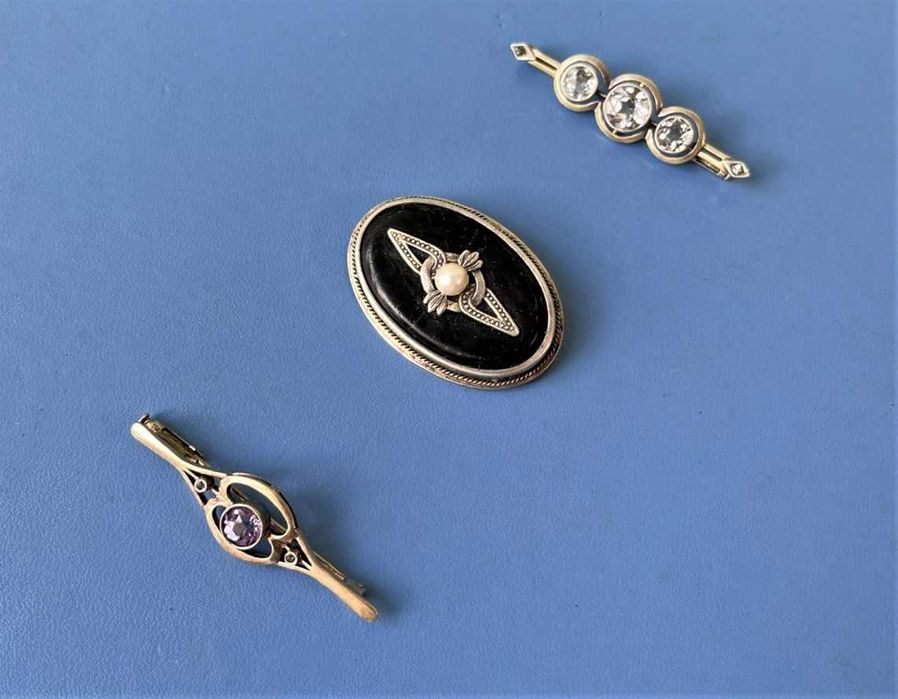 Броши серебро 875 проба СССР