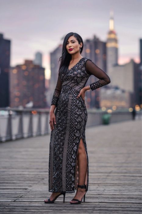 Rochie River Island bijuterie cu paiete si aplicatii / Asos