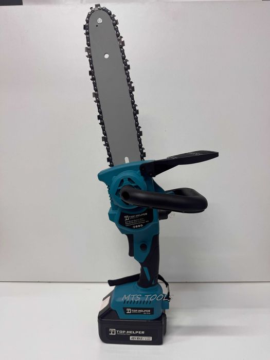 Mini drujba electrica cu acumulator Top Helper lama 12" 2 lanturi