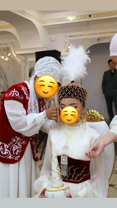 Шикарное платье на Ұзату, компект