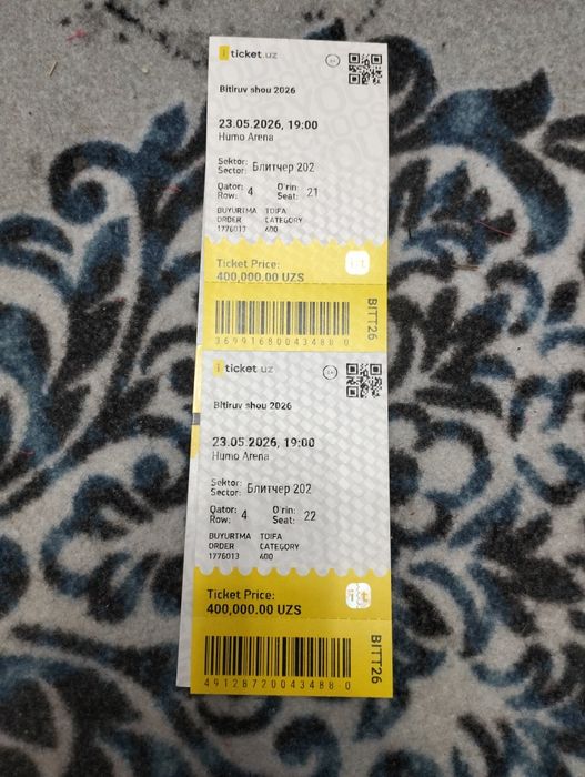 23 may kuni Humo Arenada gala kansert