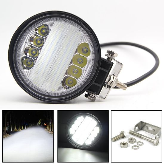 Set 2 proiectoare auto Spot si Flood, 72 w, 12-24V