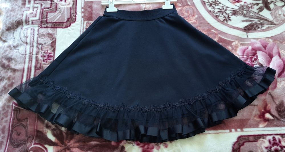 Юбка школьная на девочку 5-7 класс