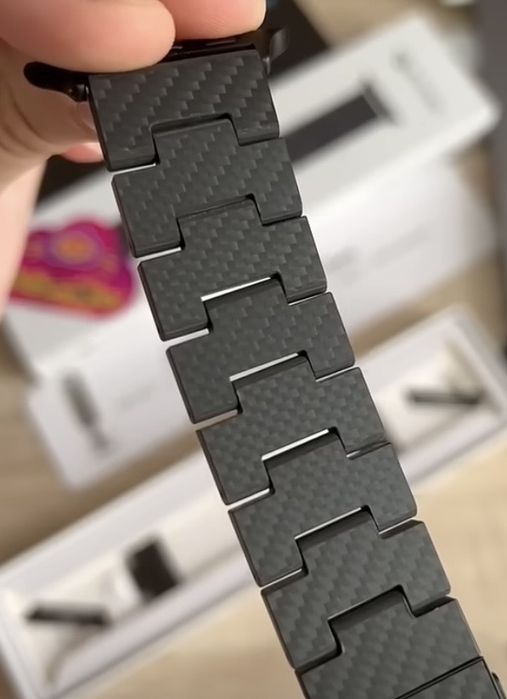 Карбоновый ремешок 20мм, 22мм