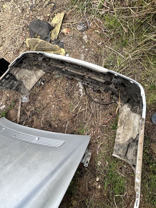 Задна броня Mercedes C-Class W203 седан — сива