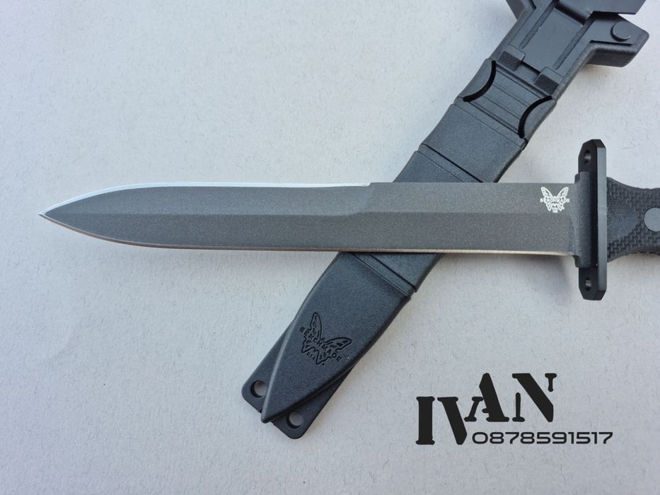 Нож-кама Benchmade 185BK SOCP стомана 3V дръжка G10