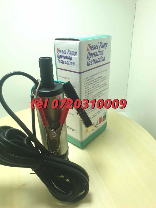 Unitate Transfer Orice Lichid Electrica Transfer Combustibil Submersibila 12V Pentru Transfer Combustibil Si Motorina Pentru Transfer Lichide Tehnice