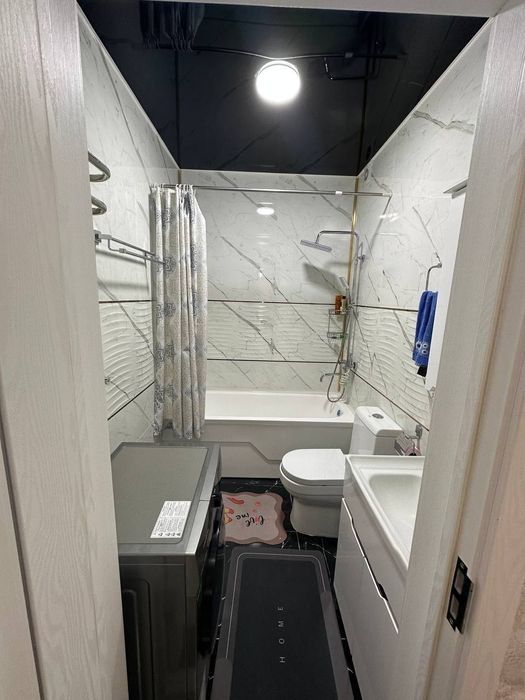 Аренда 3х ком. Люкс квартира в Сергели-7 новастройка Север Резиденс.