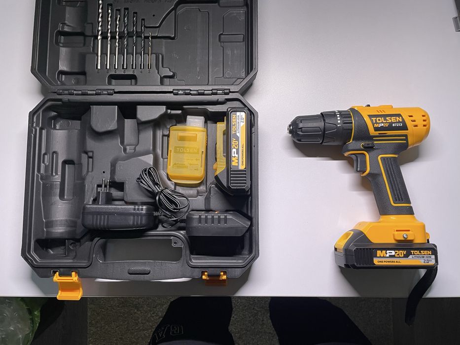 Шуруповерт 3 в 1 Tolsen