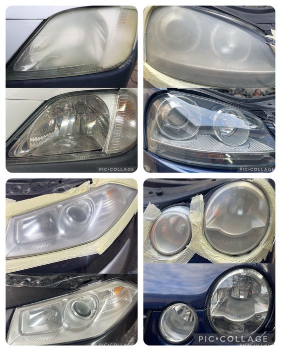 Polish faruri polimerizare(polimer faruri) reconditionare faruri