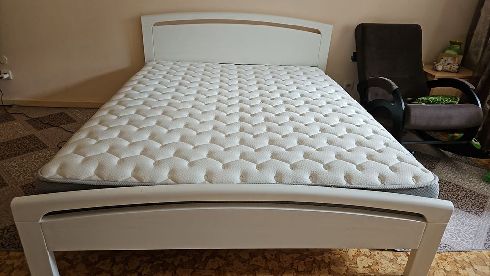 160.000, 200×180Кровать  2 спальная+ матрас Ascona