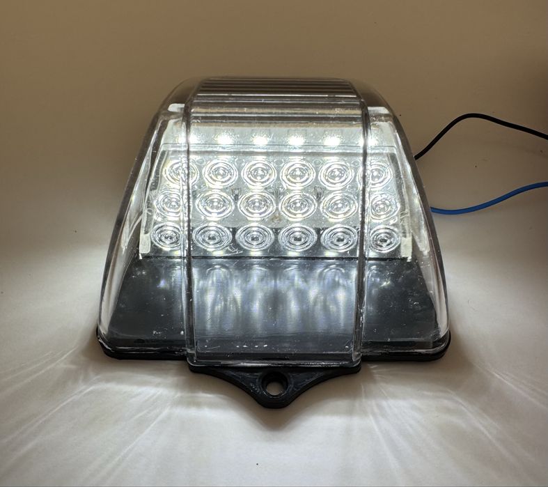 LED габарит 6 SMD 24V за камион, бус, ремарке (страничен)