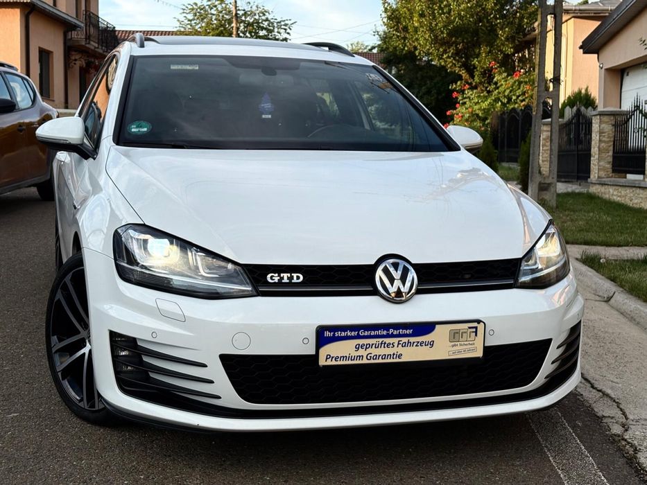 Volkswagen Golf VII GTD 03.2016 * 2.0 Tdi 184 Cp - DSG - Import Germania - Numere rosii valabile 3 luni - Stare TOP !!!
