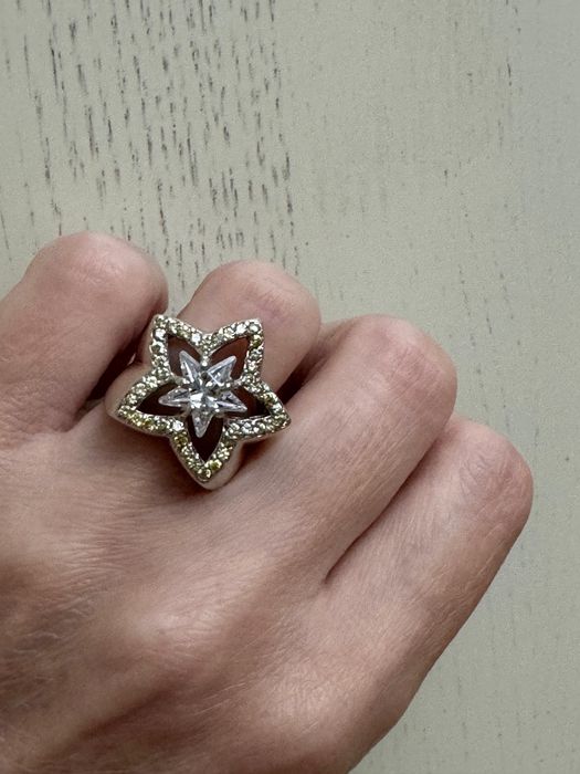 Серебро цепочка кольцо кулон