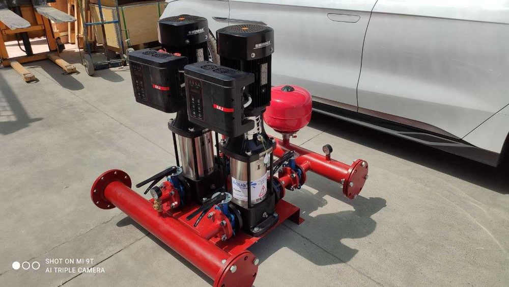 Пожарная насосная станция.