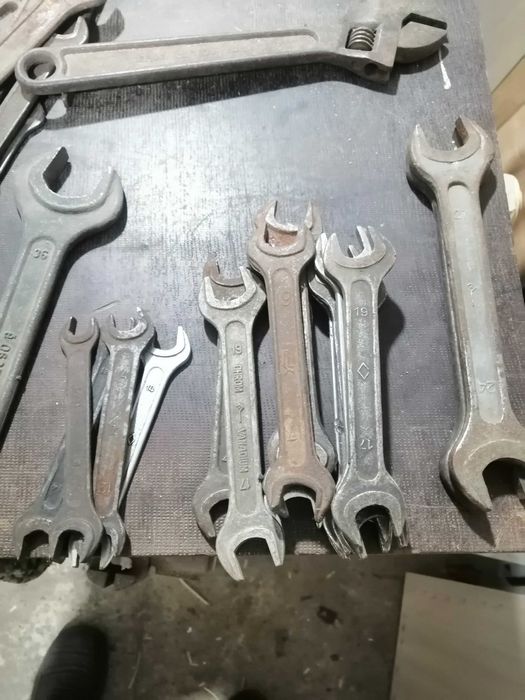 Ключи рожковые советского произв. .