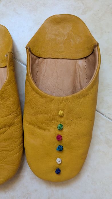 Марокански чехли  от Естествена кожа